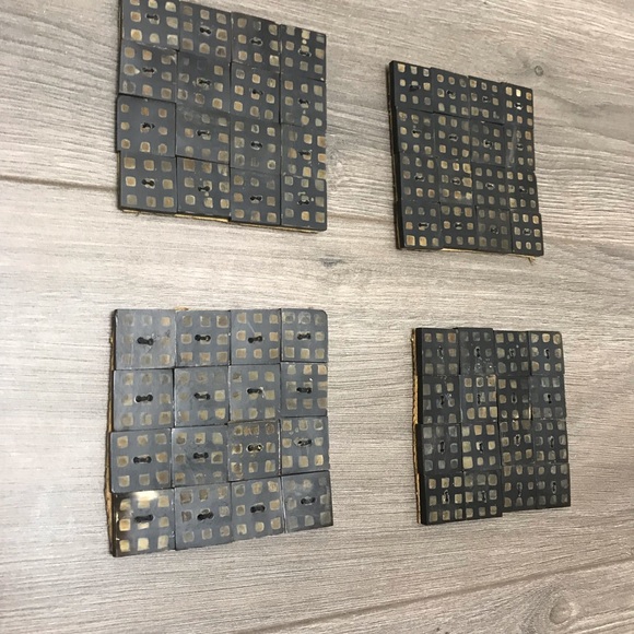 World Market Indian Made Coasters - Picture 2 of 5